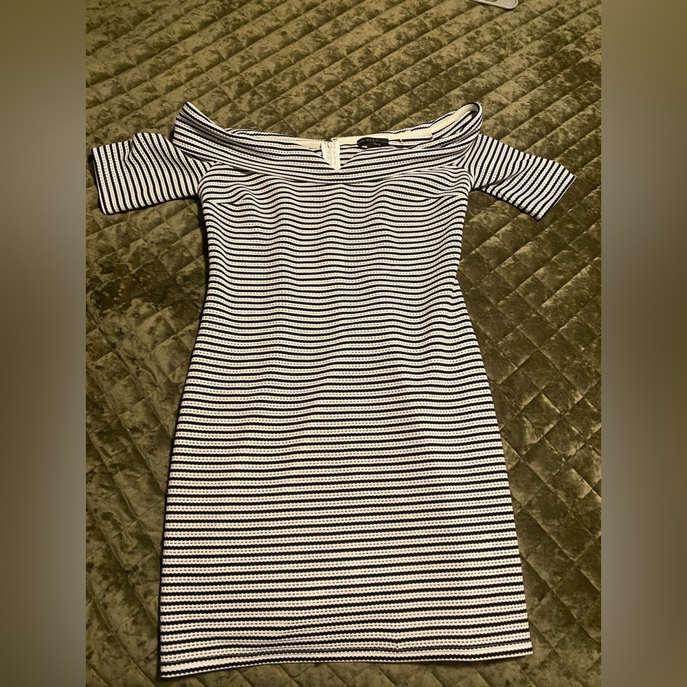 Striped fun dress perfect for a night out!